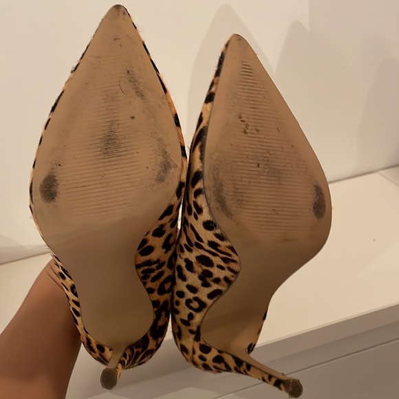 Steve Madden leopard hair pointed pumps - Picture 4 of 4